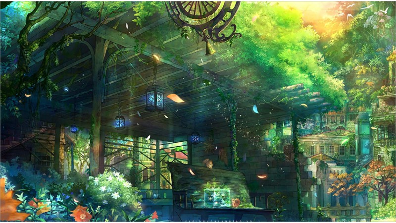 Ảnh nền ánh sáng mềm hiện đại cho ứng dụng Trạm Nhạc